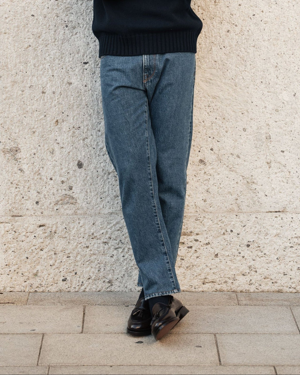 Castello | Tassel Loafer - Dark Brown Smooth Leather with Classic Stitching and Leather Sole