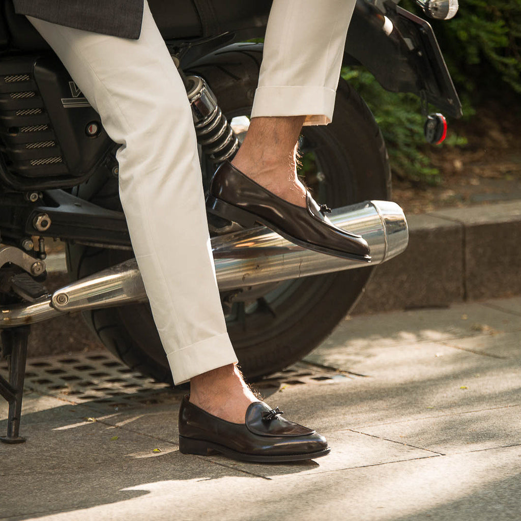 Legacy | Classic Loafer – Dark Brown Leather with Sleek Profile & Signature Detailing