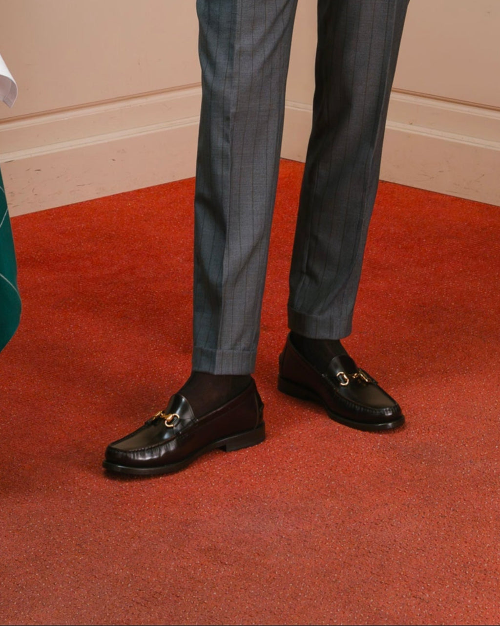 Raiser, Horsebit Penny Loafers - Burgundy Brown Smooth Leather | Lined Classic Collection