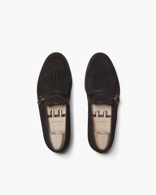 Ängsö II – Dark Brown Suede