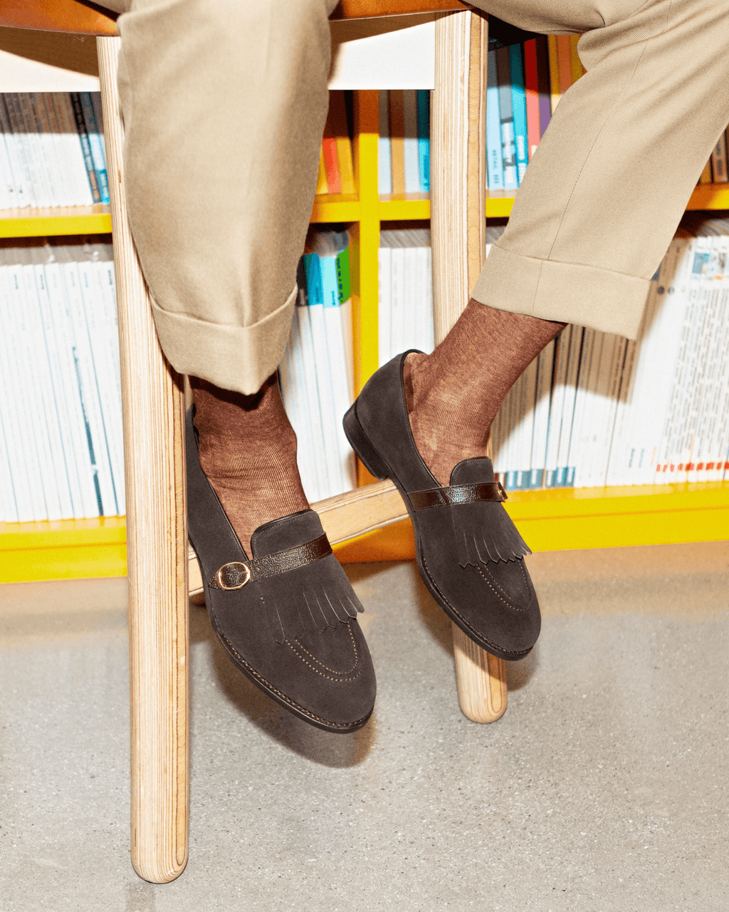 Ängsö II – Dark Brown Suede