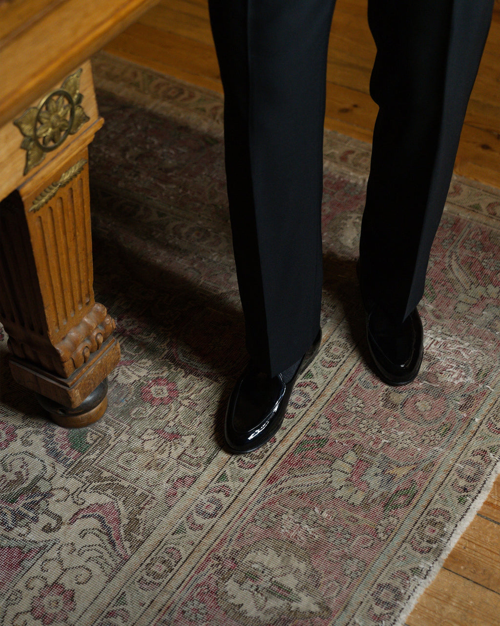 Ängby – Black Patent Leather