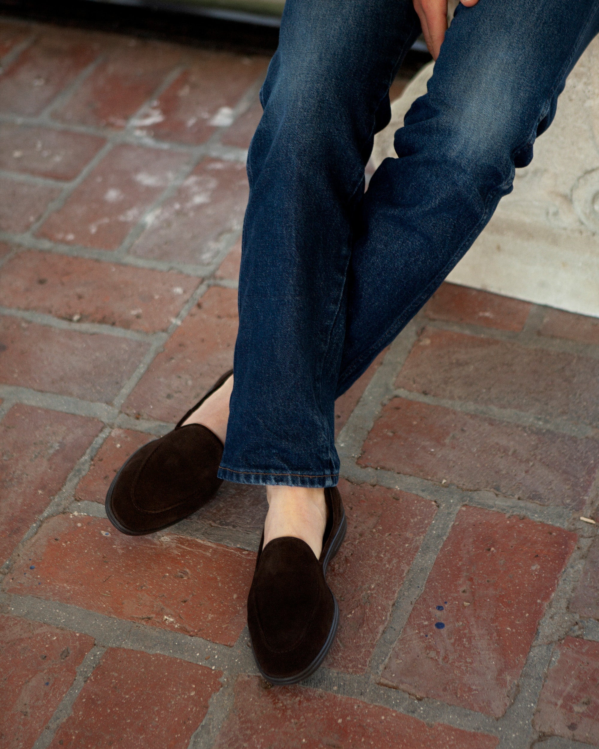 Brännö II – Dark Brown Suede