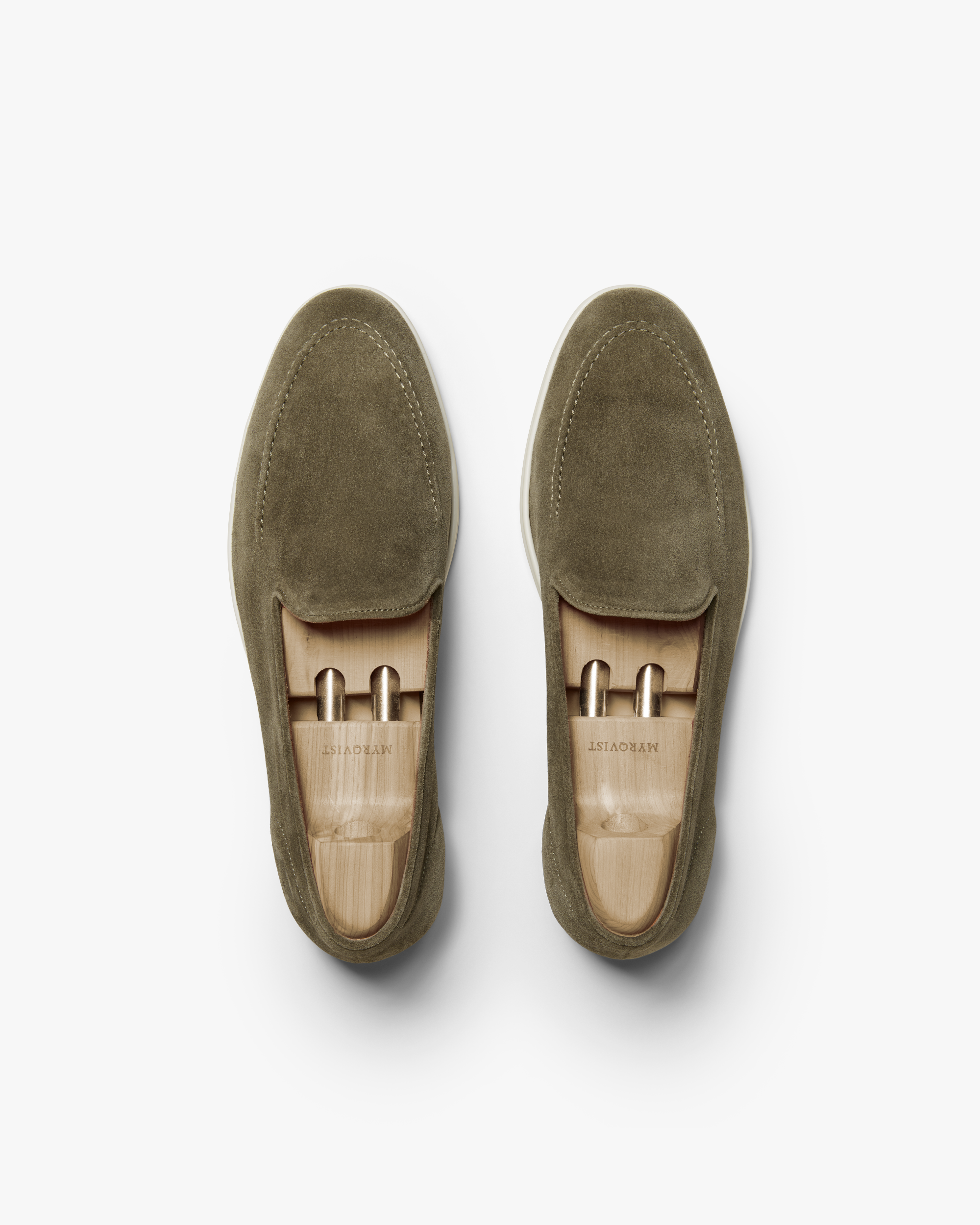 Brännö II – Moss Green Suede