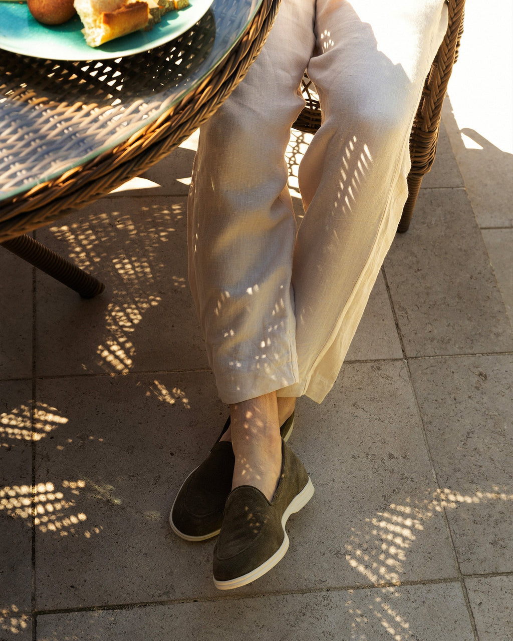 Brännö – Moss Green Suede