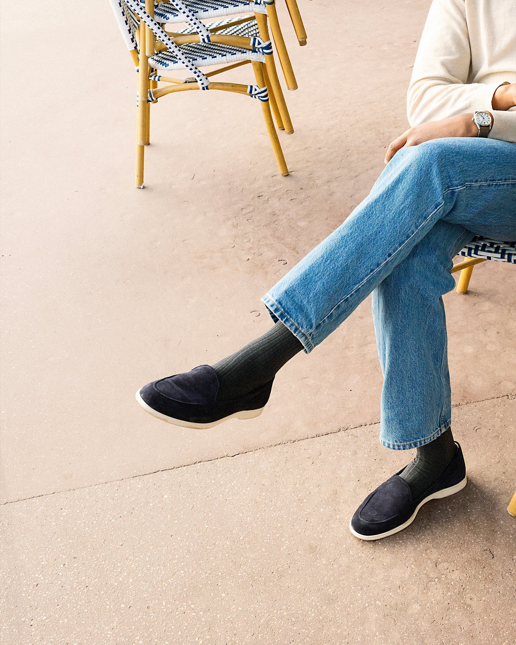 Brännö – Navy Suede