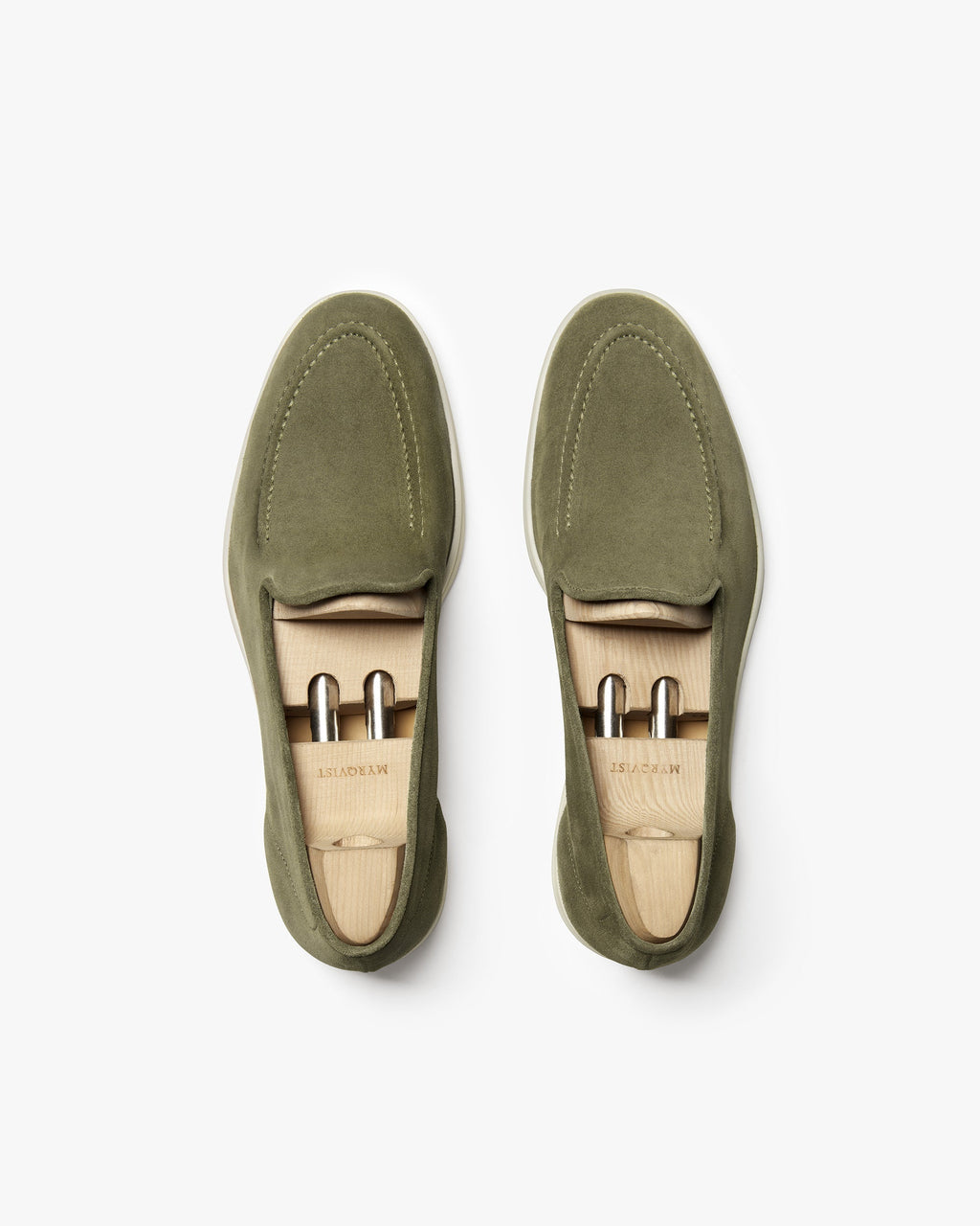 Brännö – Moss Green Suede