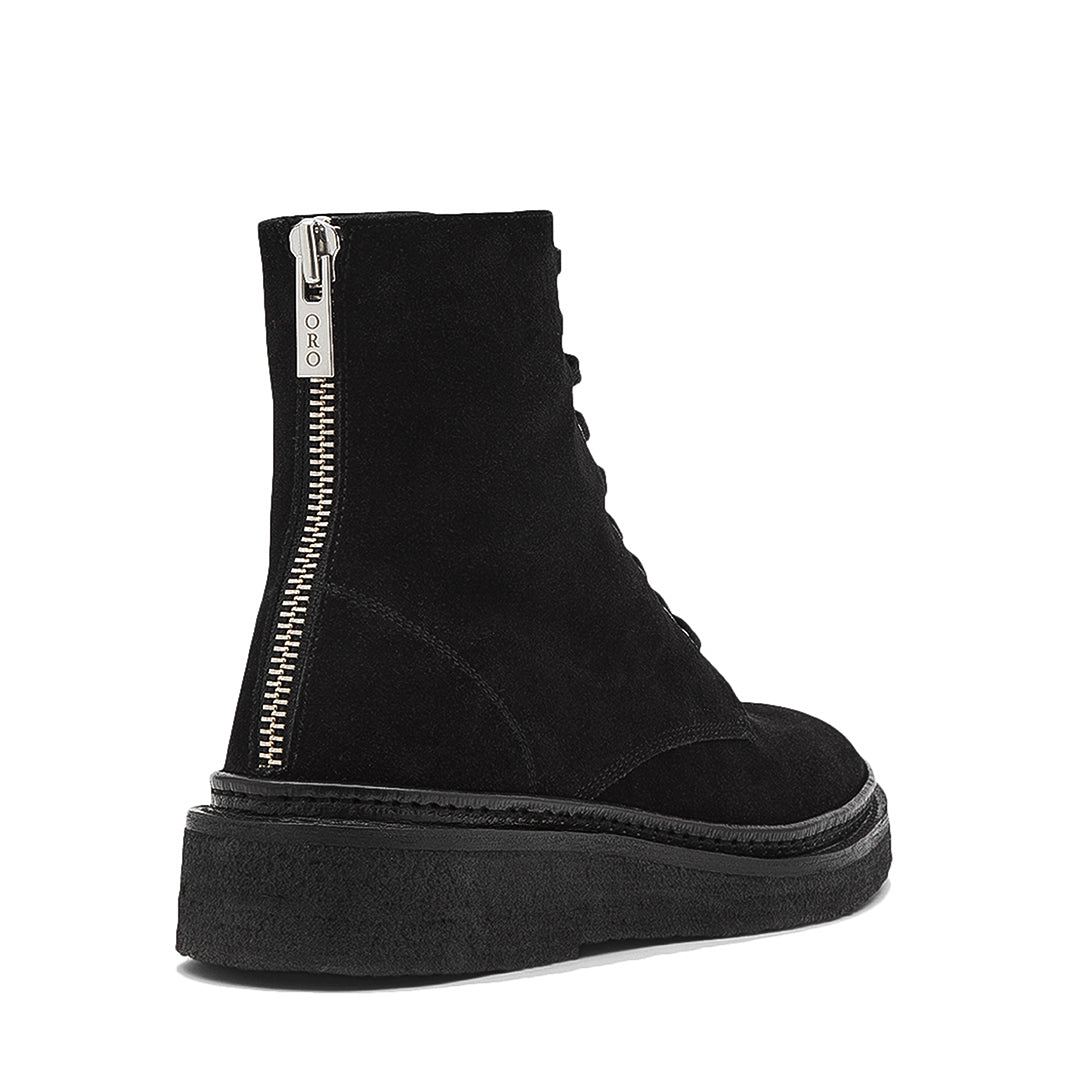 THE MARINI CREPE COMBAT BOOTS