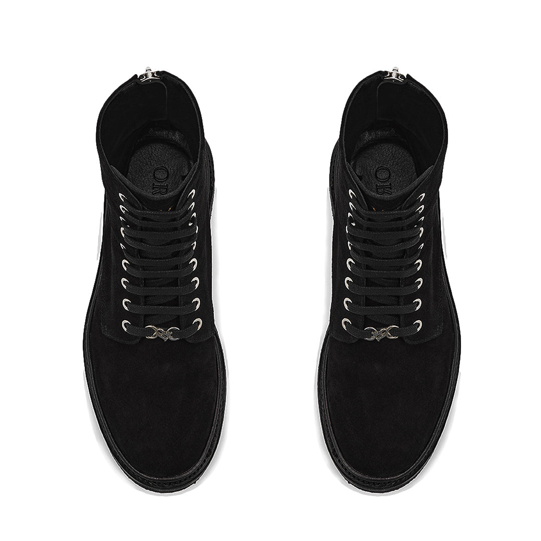THE MARINI CREPE COMBAT BOOTS